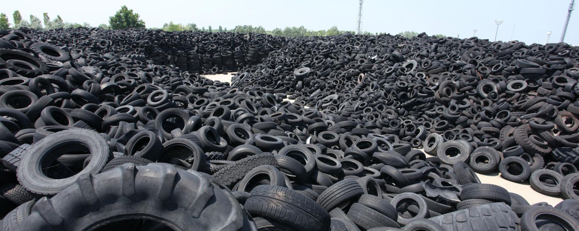 Avvio di un’attività di riciclaggio di pneumatici