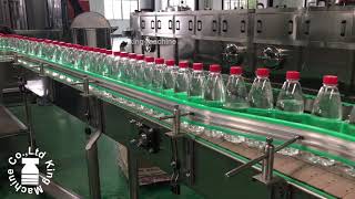 6000BPH Linea di produzione completa di acqua in bottiglia dalla A alla Z