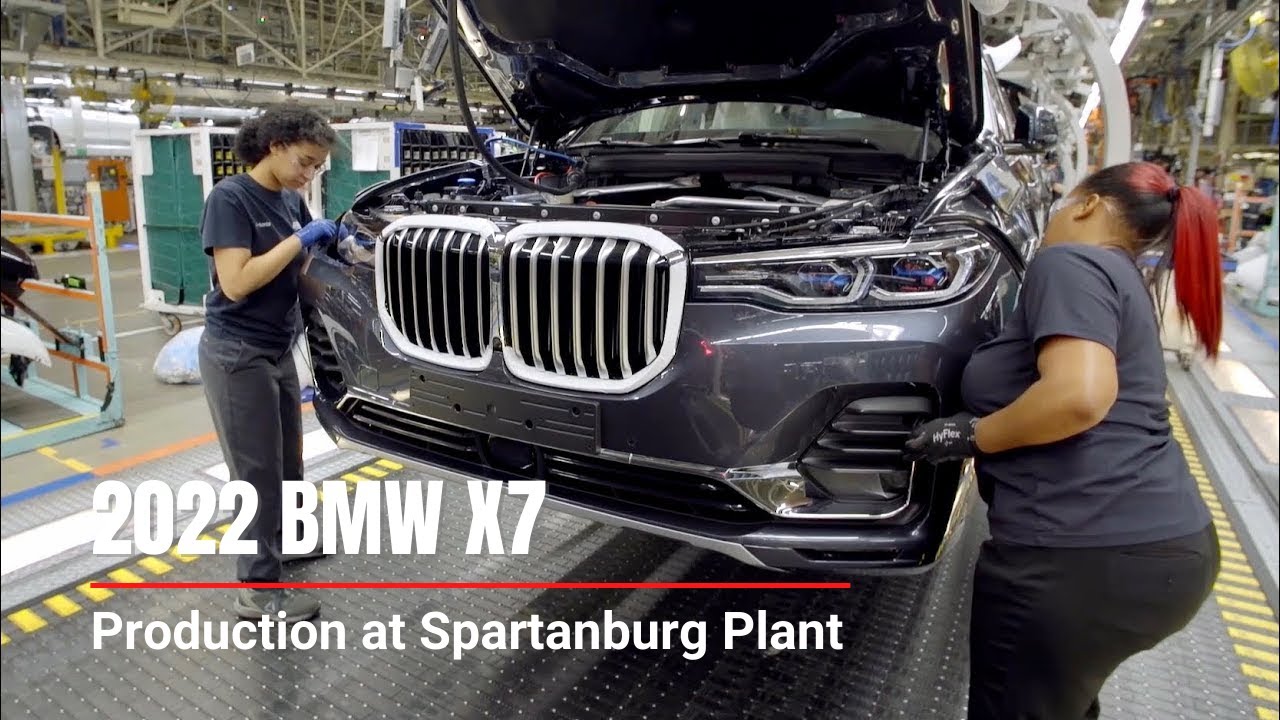 BMW X7 CAR FABBRICA USA – 2022 BMW Production Line
