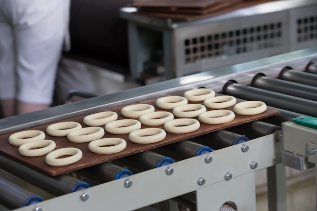 Linea di produzione di bagel