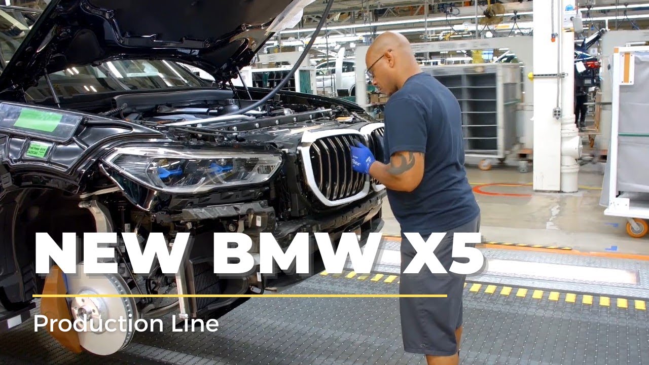 Nuova linea di produzione BMW x5 |  Stabilimento BMW |  Come sono fatte le auto